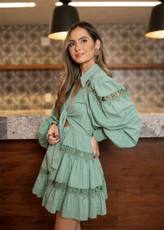 Vestido Festivo Rejuvenecedor con Estilo Lúdico y Elegante - Image 8