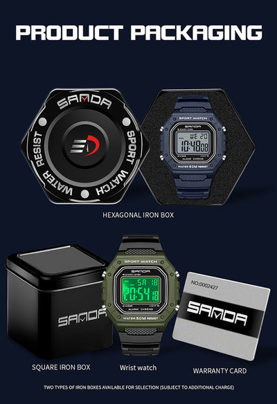 Reloj Deportivo Sumergible para Jóvenes con Alarma Digital - Image 19
