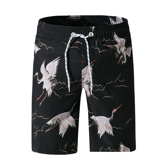 Pantalones de Playa Estampados Stretch Casual Talla Grande para Hombre