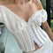 Blusa Casual Slim Cuello V con Detalle de Madera - Diseño Fresco y Elegante