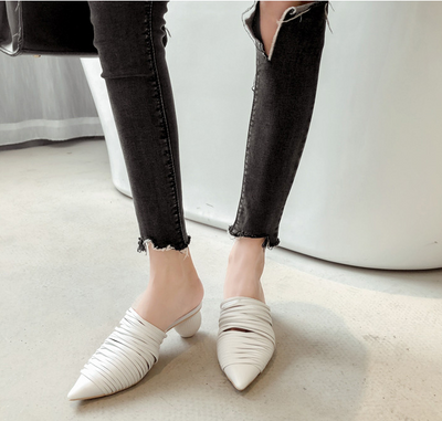 Sandalias Romanas Puntiagudas con Tiras para Mujer - Image 4