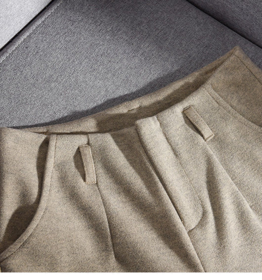 Pantalones Harem Cómodos con Forro Polar para Otoño e Invierno - Image 12