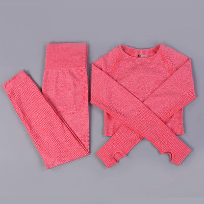 Pantalones Deportivos Cintura Alta Sin Costuras con Levantamiento Push-up para Yoga y Running - Image 28
