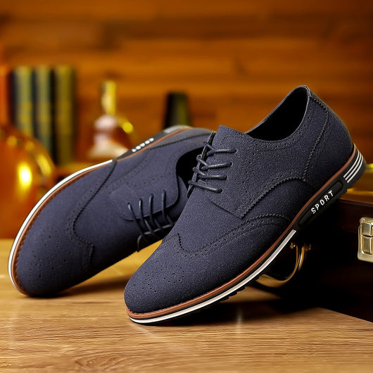 Zapatos Casuales para Hombre Talla Grande - Gamuza Baja Acabado Mate - Image 8