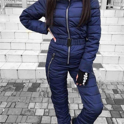 Chamarra Acolchada Tipo Onesie para Mujer