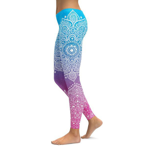 Leggins Deportivos Estampados para Mujer con Levantamiento de Glúteos - Image 6