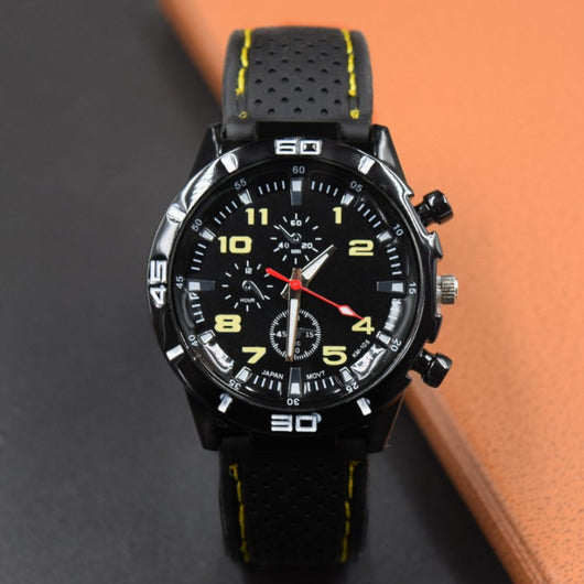 Reloj Deportivo de Cuarzo para Hombre - Correa de Silicona Resistente - Image 4