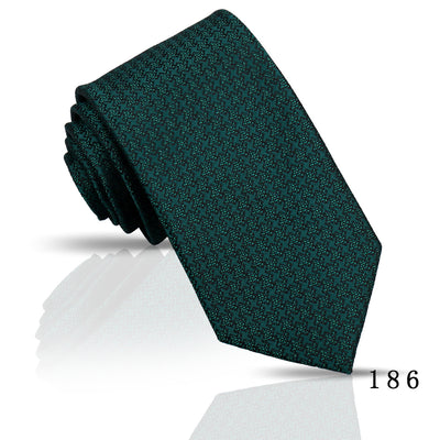 Corbata Casual Ejecutiva de Poliéster Jacquard para Hombre - Image 23