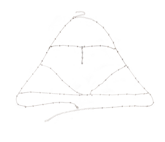 Cadena Corporal Sexy con Diamantes y Borlas - Accesorio de Playa Elegante - Image 7