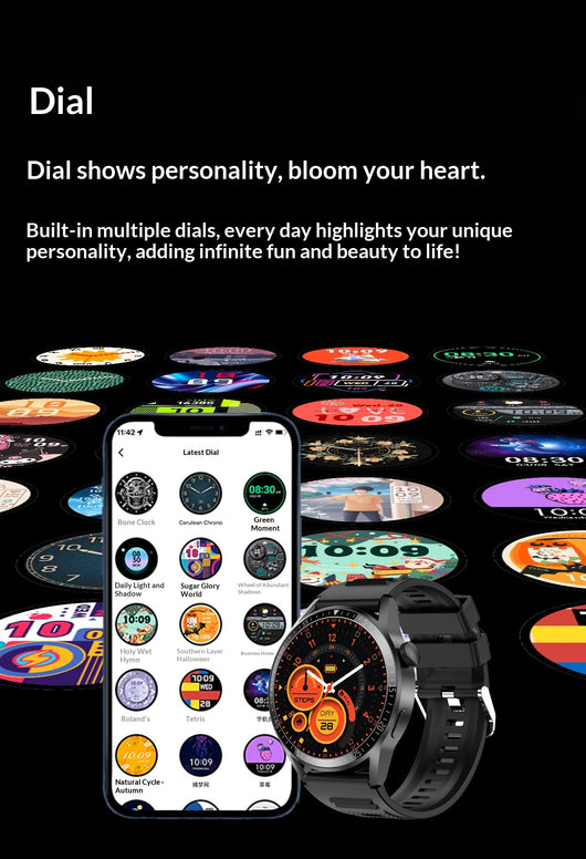 Reloj Inteligente Redondo con Llamadas Bluetooth y Monitor de Salud - Image 22