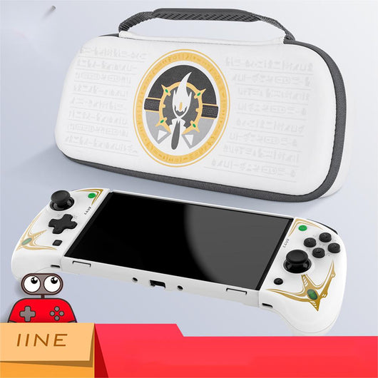 White wireless Bluetooth game controllers with space-themed graphics, featuring joysticks, D-pads, and action buttons. - Image 15