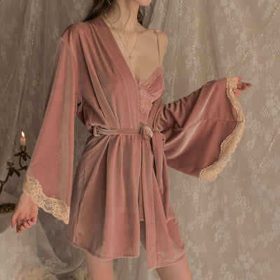 Camisón Invierno Mujer Terciopelo Suave - Image 5