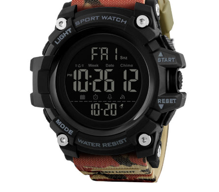 Reloj Deportivo Táctico Digital con Estilo Camuflaje para Hombre - Image 8