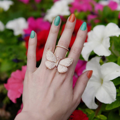 Anillo Ajustable Mariposa - Image 4