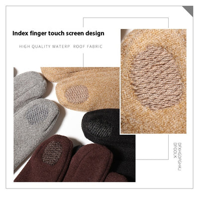 Guantes de Invierno para Hombre con Forro Polar Térmico, Impermeables y Compatible con Pantalla Táctil - Image 14