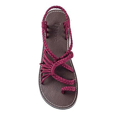 Sandalias Planas Estilo Europeo y Americano para Playa - Image 8