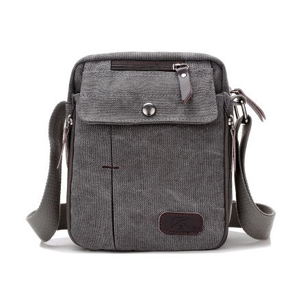 Bolsa Mensajero Canvas Multifuncional Unisex - Estilo Coreano - Image 5