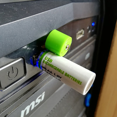 Batería Recargable USB 1.5V - Energía Sostenible y Reutilizable - Image 6