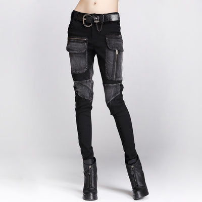 Jeans Personalizados con Múltiples Cierres - Image 16