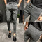 Pantalones Cropped a Rayas - Elegancia Profesional y Moderna