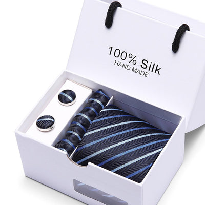 Estuche de Regalo Ejecutivo: Conjunto de 5 Piezas para Traje Formal y Bodas - Image 7