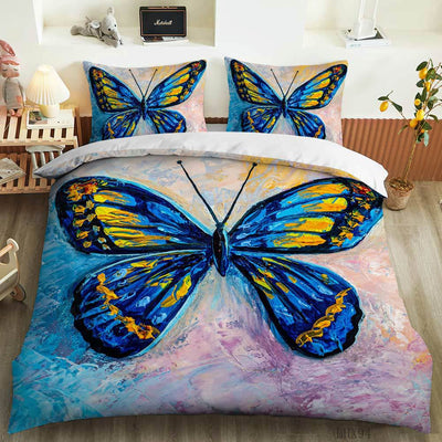 Juego de Edredón Tres Piezas Colección Mariposas - Image 16