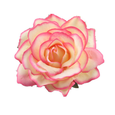 Horquilla de Novia con Rosas Rojas en Tela Flocked Premium - Image 4