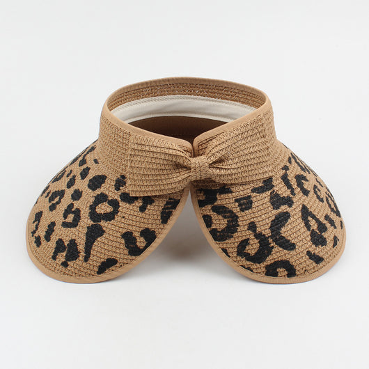 Sombrero de Copa Estampado Leopardo para Mujer - Estilo Verano Moderno - Image 5