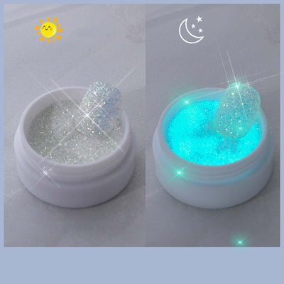 Polvo Brillante para Uñas - Azúcar Luminoso con Efecto Glow - Image 8