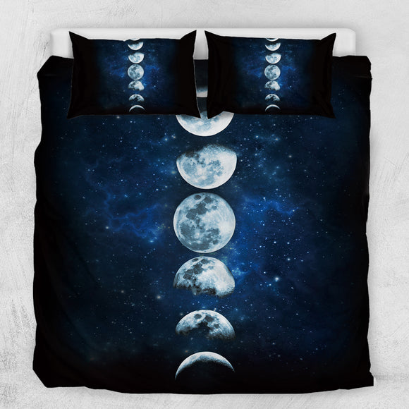 Juego de Textiles para el Hogar Lunar de 4 Piezas