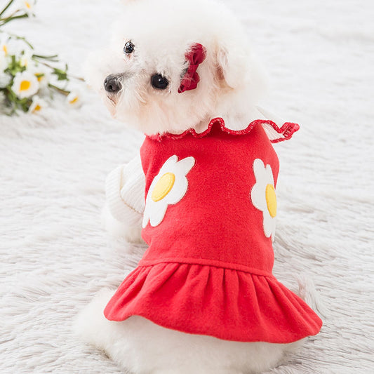 Falda Floral para Mascotas - Image 2