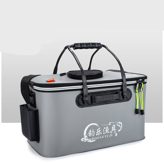 Cubo de Pesca Plegable Reforzado
