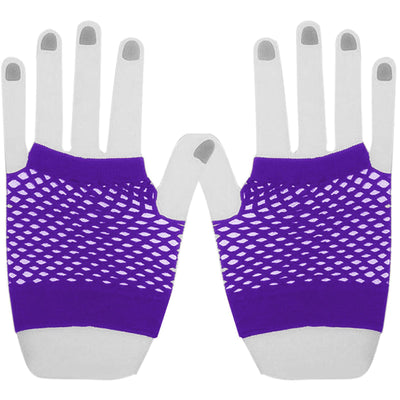 Guantes de Red sin Dedos para Fiestas y Ocio - Image 3