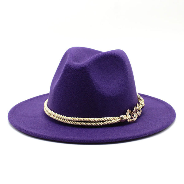 Sombreros Fedora para Mujer Estilo Vintage Británico