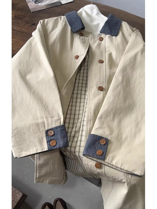 Gabardina Clásica Midi para Mujer - Versátil y Elegante - Image 10