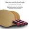 Paleta de Tenis de Mesa Ataque Puro - Base 7 Capas Madera Maciza