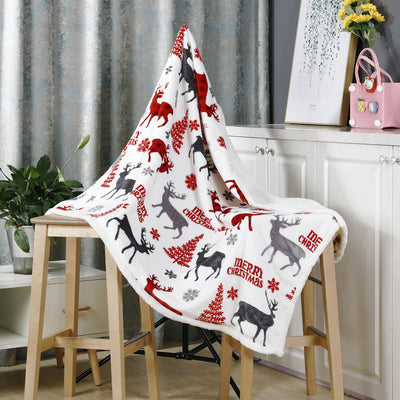 Manta Térmica Navideña Doble Capa con Estampado Infantil - Image 5