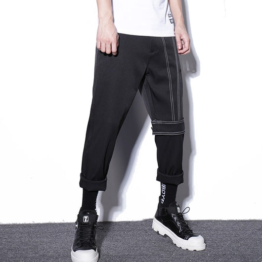 Pantalones Casuales Hombre Estilo Coreano Ajustados Otoño - Image 9
