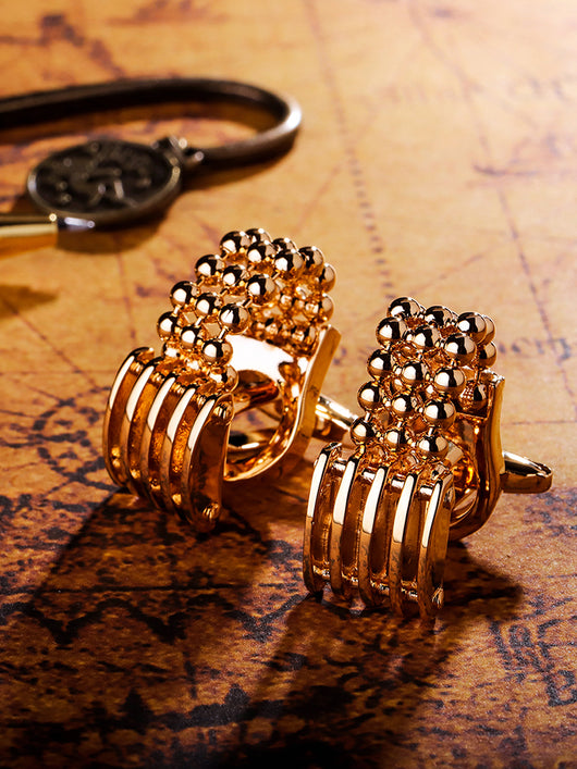 Gemelos de Cadena Premium para Hombre - Elegancia de Lujo - Image 10