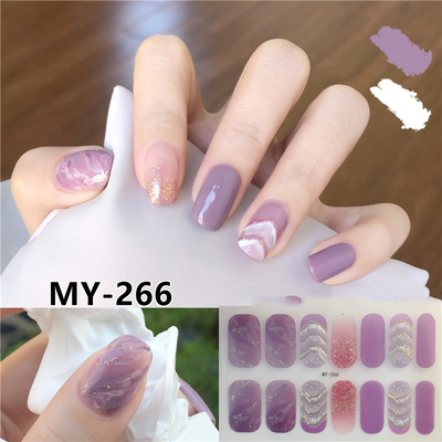 Stickers de Uñas 3D Sin Horno - Impermeables y Duraderos - Image 28