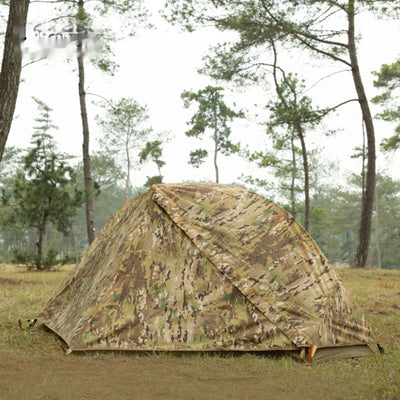 Tienda de Campaña Individual Camuflada - Protección Impermeable y Solar