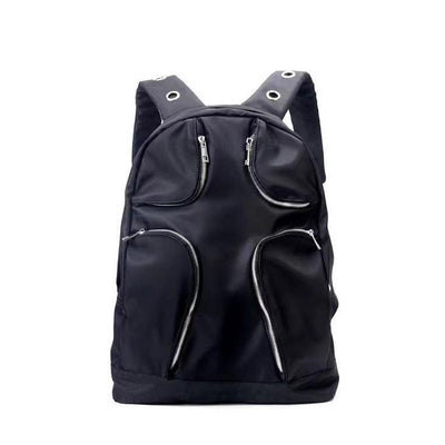 Mochila Táctica Negra de Gran Capacidad con Múltiples Bolsillos - Image 5