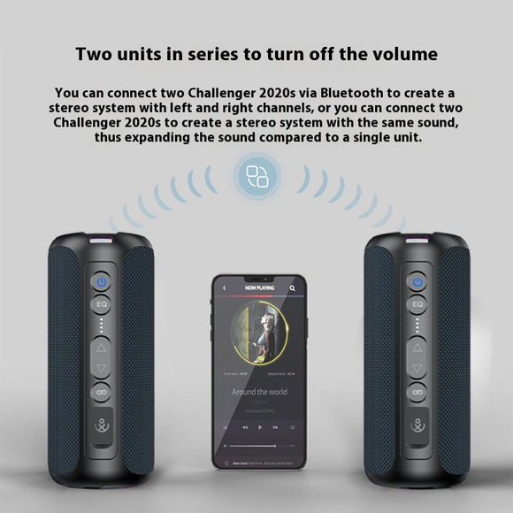 Parlante Bluetooth Portátil con Estilo Personal