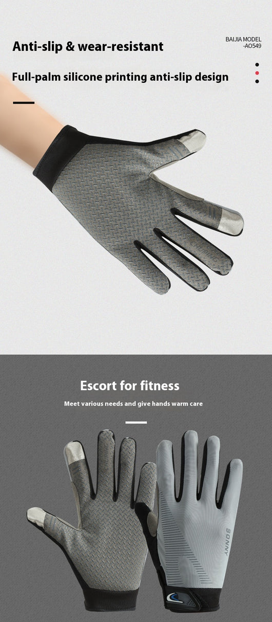 Guantes Ciclismo con Protección Solar y Absorción de Impactos - Image 15