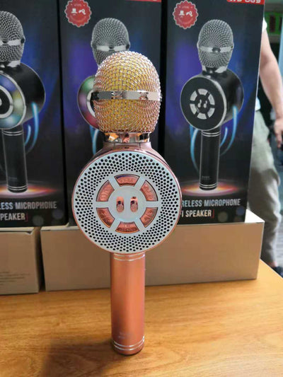 Micrófono Inalámbrico Bluetooth para Karaoke con Altavoz Integrado - Image 3