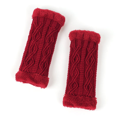 Guantes Tejidos Gruesos Rombos con Forro Polar Plus - Image 10