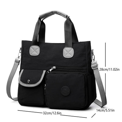Bolso Crossbody de Nylon para Mujer - Gran Capacidad y Portabilidad - Image 5