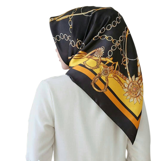 Pañuelo Estampado Leopardo Grande - Accesorio Versátil - Image 83