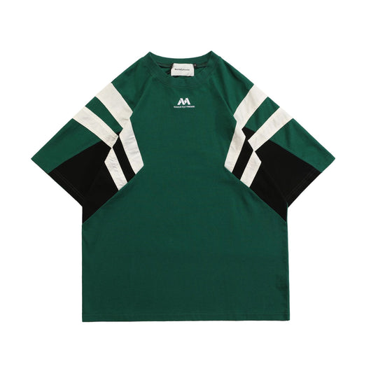Playera Colorblock con Bordado de Letras - Image 5