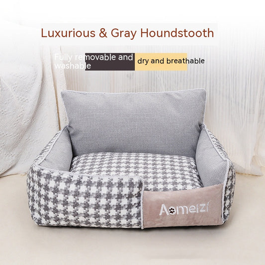 Cama para Mascotas Desmontable y Lavable para Todas las Estaciones - Image 2
